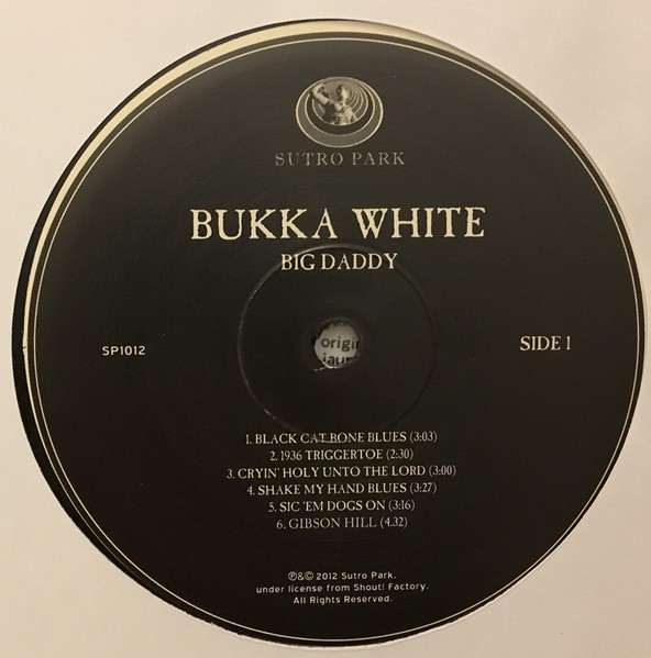 Bukka White - Big Daddy (LP, Album, RE, 180) (Mint (M)) - Image 3