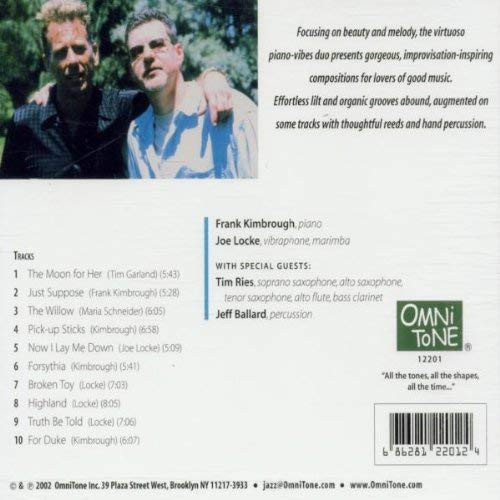 Frank Kimbrough, Joe Locke - The Willow (CD, Album) (Near Mint (NM or M-)) - Image 2