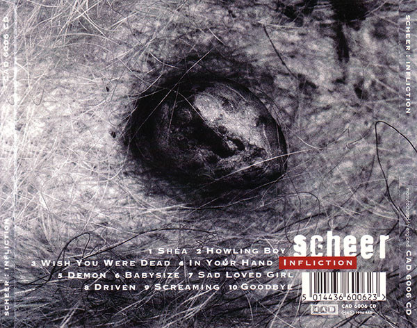 Scheer - Infliction (CD, Album) (Mint (M)) - Image 2
