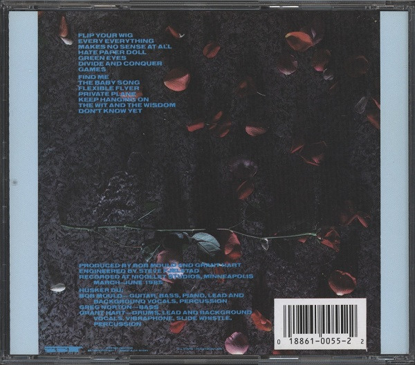 Hüsker Dü - Flip Your Wig (CD, Album, RE, RP) (Near Mint (NM or M-)) - Image 2