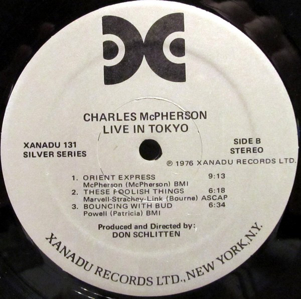 Charles McPherson - Live In Tokyo (LP, Album) (Very Good Plus (VG+)) - Image 4