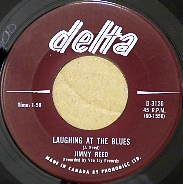 Jimmy Reed - Laughing At The Blues / Close Together (7", Single) (Good Plus (G+))