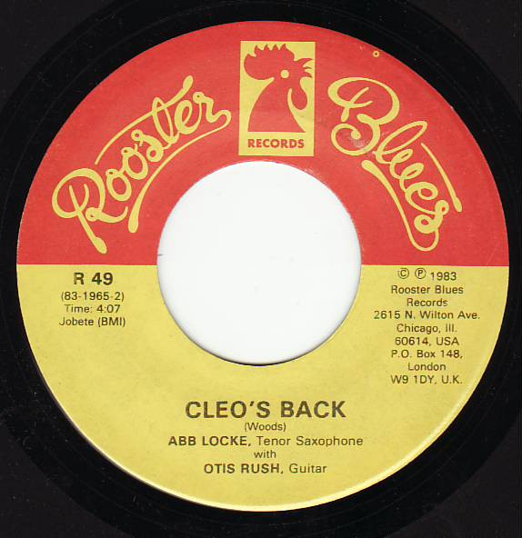 Abb Locke, Otis Rush - Blues Party (7", Single) (Good Plus (G+))