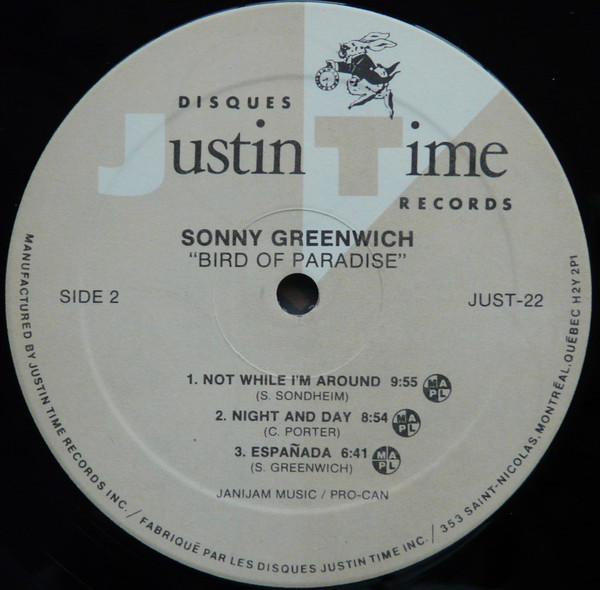 Sonny Greenwich - Bird Of Paradise (LP, Album) (Near Mint (NM or M-)) - Image 4