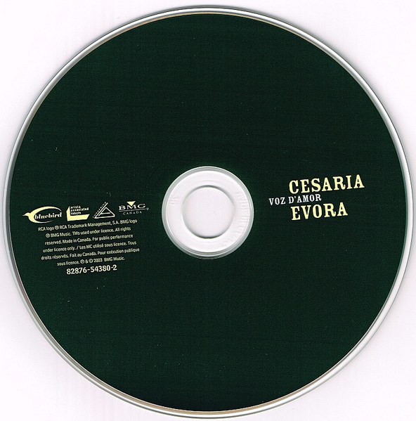 Cesaria Evora - Voz D'Amor (CD, Album) (Near Mint (NM or M-)) - Image 3