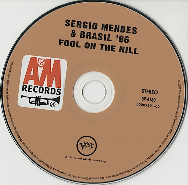 Sérgio Mendes & Brasil '66 - Fool On The Hill (CD, Album, Ltd, RE, RM) (Near Mint (NM or M-)) - Image 3