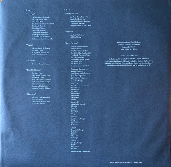 Lyle Mays - Street Dreams (LP, Album) (Near Mint (NM or M-)) - Image 5