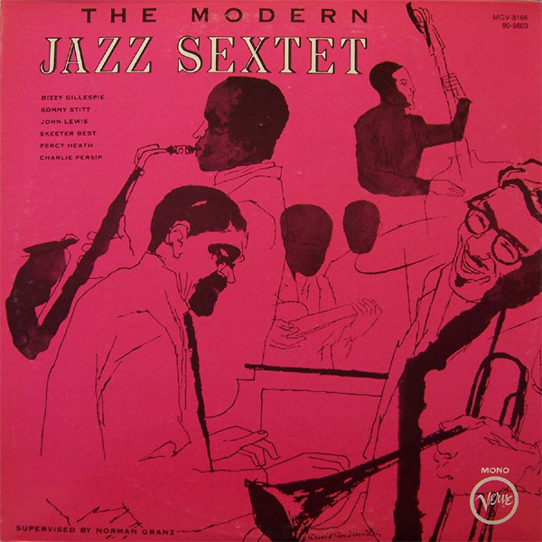The Modern Jazz Sextet - The Modern Jazz Sextet (LP, Album, Mono, Club, RE) (Very Good Plus (VG+))