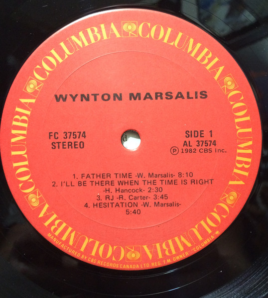 Wynton Marsalis - Wynton Marsalis (LP, Album) (Very Good Plus (VG+)) - Image 3