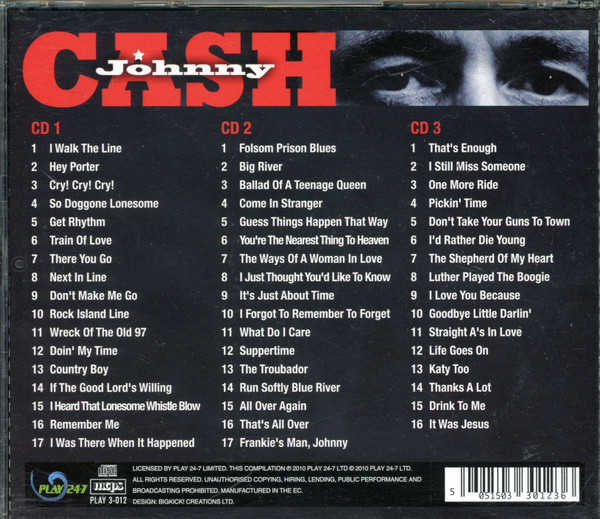 Johnny Cash - Original Masters Collection (3xCD, Comp) (Near Mint (NM or M-)) - Image 2