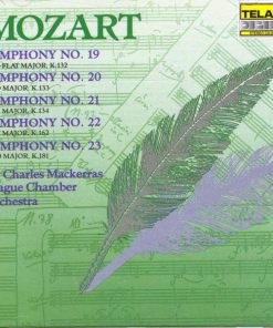 Mozart*, Sir Charles Mackerras, Prague Chamber Orchestra - Symphony No. 19, No. 20, No. 21, No. 22, No. 23 (CD, Album) (Near Mint (NM or M-))
