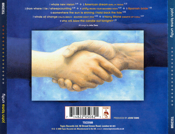 John Tams - Unity (CD, Album) (Near Mint (NM or M-)) - Image 2