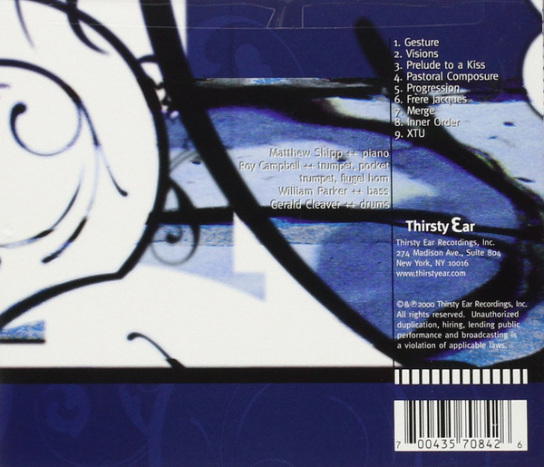 Matthew Shipp Quartet - Pastoral Composure (CD, Album) (Near Mint (NM or M-)) - Image 2