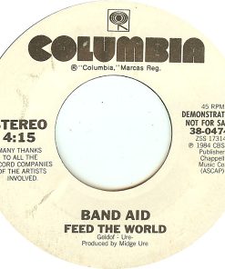 Alternative view of Band Aid - Do They Know It's Christmas? (7", Single, Promo, Pit) (Near Mint (NM or M-))