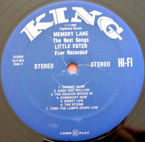 Esther Phillips - Memory Lane (LP, Album, Comp, RE) (Very Good Plus (VG+)) - Image 4