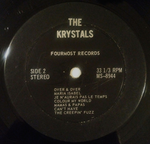 The Krystals - The Krystals (LP, Album) (Good Plus (G+)) - Image 4