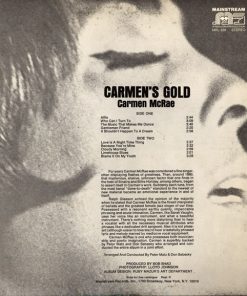 Alternative view of Carmen McRae - Carmen's Gold (LP, Comp, Gat) (Near Mint (NM or M-))
