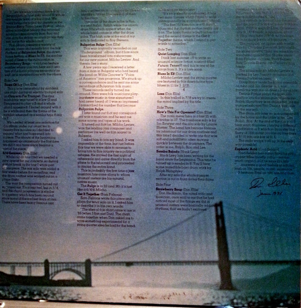 Don Ellis - Tears Of Joy (2xLP, Album, Gat) (Very Good Plus (VG+)) - Image 3