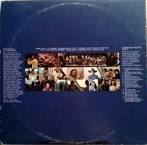 Don Ellis - Tears Of Joy (2xLP, Album, Gat) (Very Good Plus (VG+)) - Image 4
