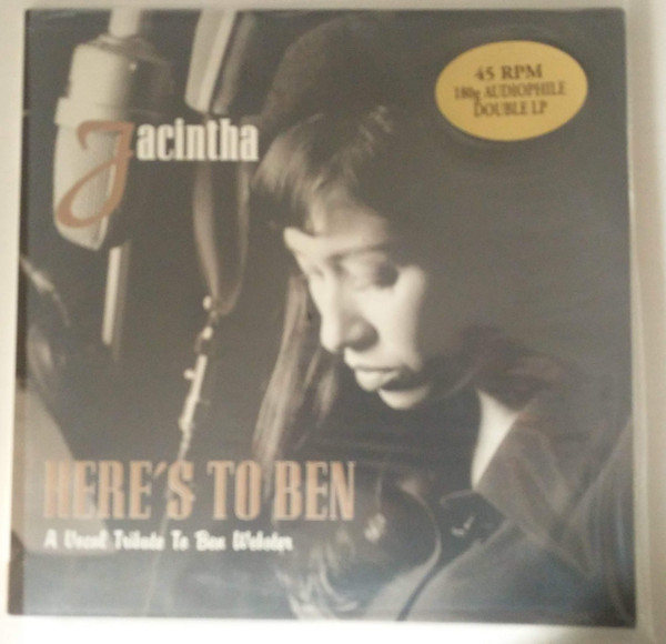 Jacintha - Here's To Ben. A Vocal Tribute To Ben Webster (2xLP, Album, 180) (Near Mint (NM or M-)) - Image 2