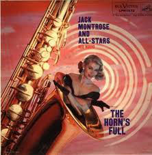 Jack Montrose And All-Stars*, Red Norvo - The Horn's Full (LP, Album) (Very Good Plus (VG+)) - Image 2