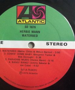 Herbie Mann - Waterbed (LP, Album) (Very Good Plus (VG+)) - Image 3