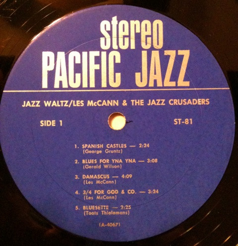 Les McCann & The Crusaders - Jazz Waltz (LP, Album) (Very Good Plus (VG+)) - Image 3