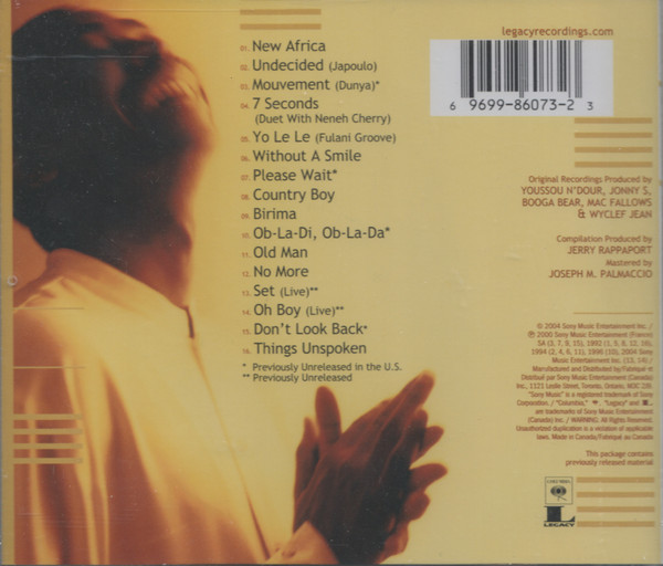 Youssou N'Dour - The Best Of (CD, Comp) (Near Mint (NM or M-)) - Image 2
