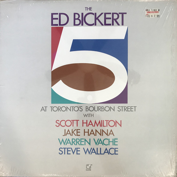 Ed Bickert 5 - At Toronto's Bourbon Street (LP, Album) (Very Good Plus (VG+))