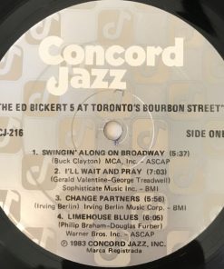 Ed Bickert 5 - At Toronto's Bourbon Street (LP, Album) (Very Good Plus (VG+)) - Image 4