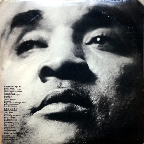 Roosevelt Sykes & Little Brother Montgomery - Urban Blues (2xLP, Comp, RM) (Very Good Plus (VG+)) - Image 2