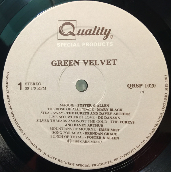 Various - Green Velvet (LP, Comp) (Mint (M)) - Image 3