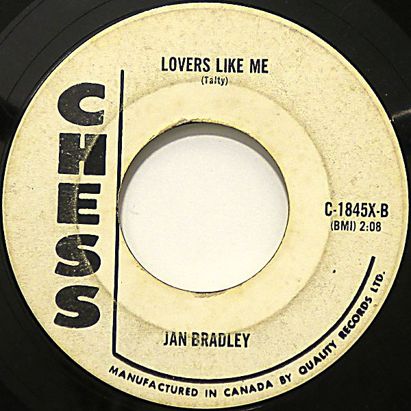 Jan Bradley - Mama Didn't Lie / Lovers Like Me (7", Single) (Very Good Plus (VG+)) - Image 2