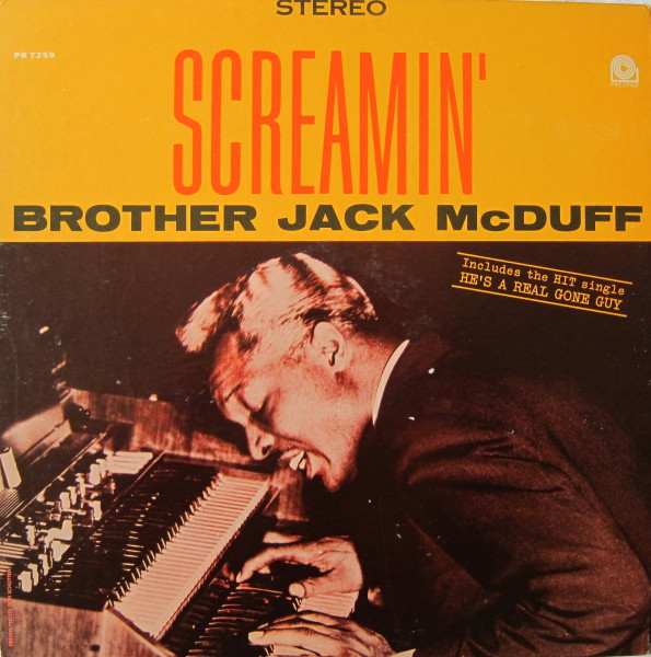 Brother Jack McDuff - Screamin' (LP, Album) (Very Good (VG))