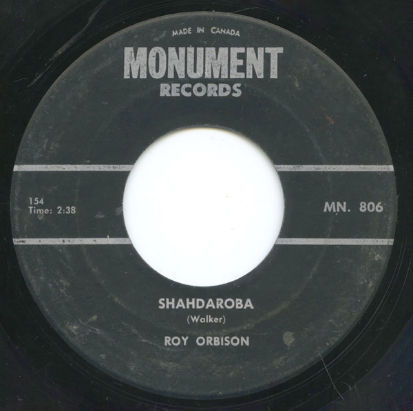 Roy Orbison - In Dreams / Shahdaroba (7", Single) (Near Mint (NM or M-)) - Image 2