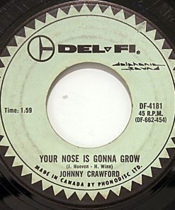 Johnny Crawford - Your Nose Is Gonna Grow (7", Single) (Near Mint (NM or M-))