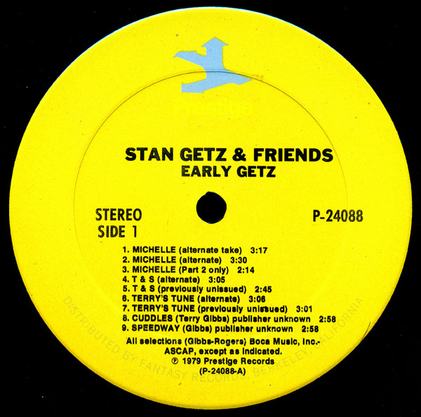 Stan Getz & Friends - Early Getz (2xLP, Comp) (Very Good Plus (VG+)) - Image 5