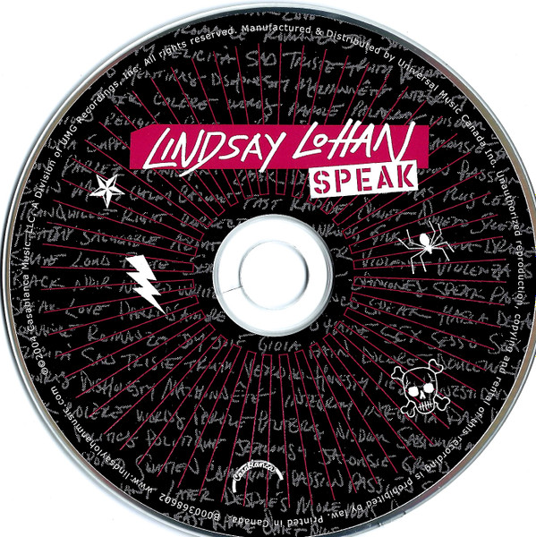 Lindsay Lohan - Speak (CD, Album, Enh) (Mint (M)) - Image 2