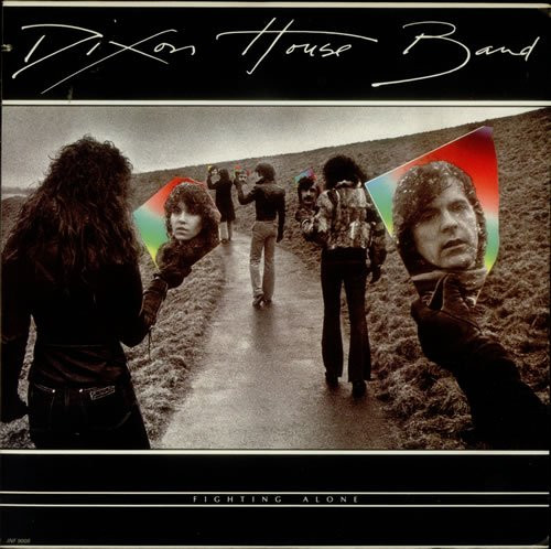 Dixon House Band - Fighting Alone (LP, Album) (Mint (M))