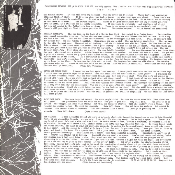 T-Bone Burnett - Proof Through The Night (LP, Album) (Very Good Plus (VG+)) - Image 4