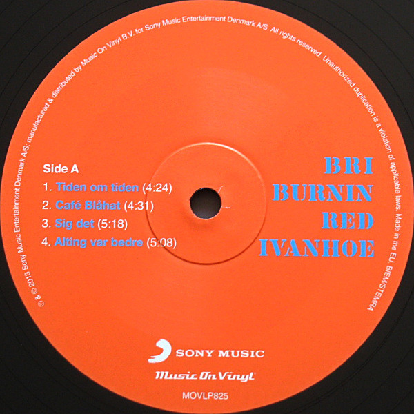 Burnin Red Ivanhoe - B R I (LP, Album) (Near Mint (NM or M-)) - Image 3