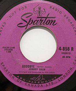 Alternative view of Johnny Nash - A Place In The Sun (7") (Very Good Plus (VG+))