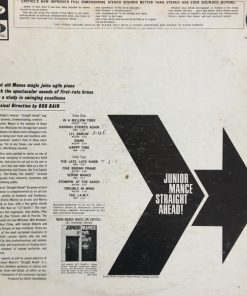 Alternative view of Junior Mance - Straight Ahead! (LP) (Very Good (VG))