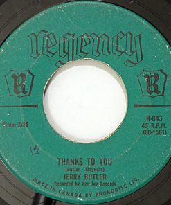 Alternative view of Jerry Butler - He Will Break Your Heart (7", Single) (Near Mint (NM or M-))