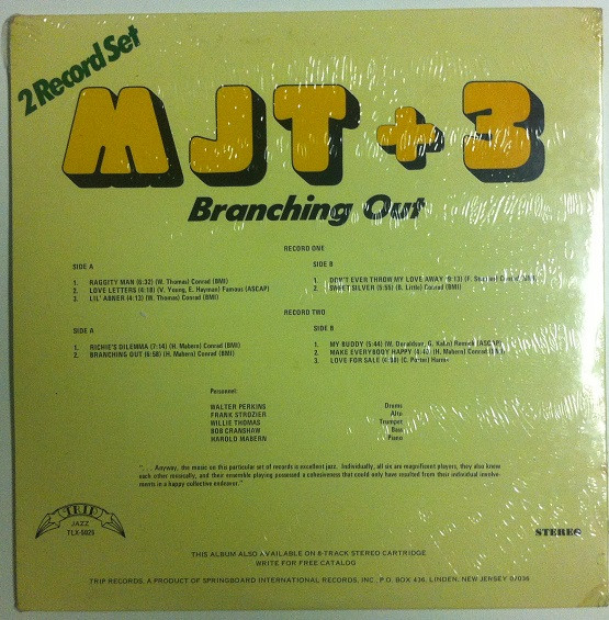 MJT+3 - Branching Out (2xLP, Comp, Gat) (Very Good Plus (VG+)) - Image 4