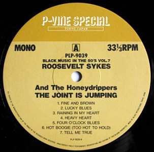 Roosevelt Sykes - The Joint Is Jumping (LP, Comp, Mono) (Very Good Plus (VG+)) - Image 3