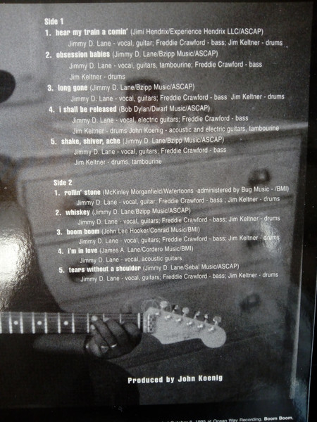 Jimmy D Lane* - Long Gone (LP, Album, 180) (Very Good Plus (VG+)) - Image 5