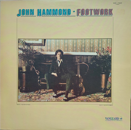 John Hammond* - Footwork (LP, Album) (Very Good Plus (VG+))