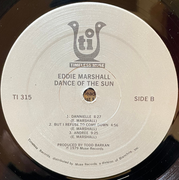 Eddie Marshall (2) - Dance Of The Sun (LP, Album) (Near Mint (NM or M-)) - Image 4