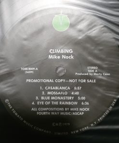 Mike Nock - Climbing (LP, Album, Promo) (Near Mint (NM or M-)) - Image 4